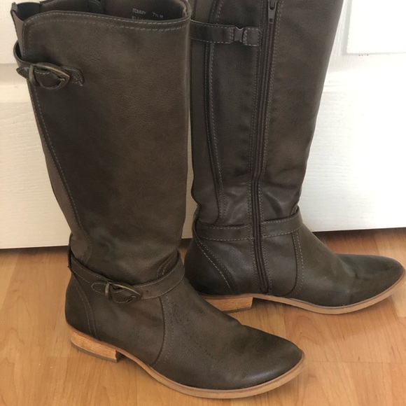 Bare Traps grey below the knee riding boots - Picture 4 of 7